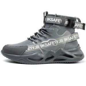 Maven Steel Toe Safety Shoe Grey Men's Size 10.5